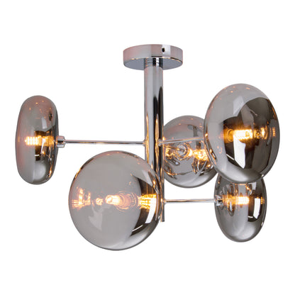 Deckenleuchte "ORION" Ø: 53cm smoky