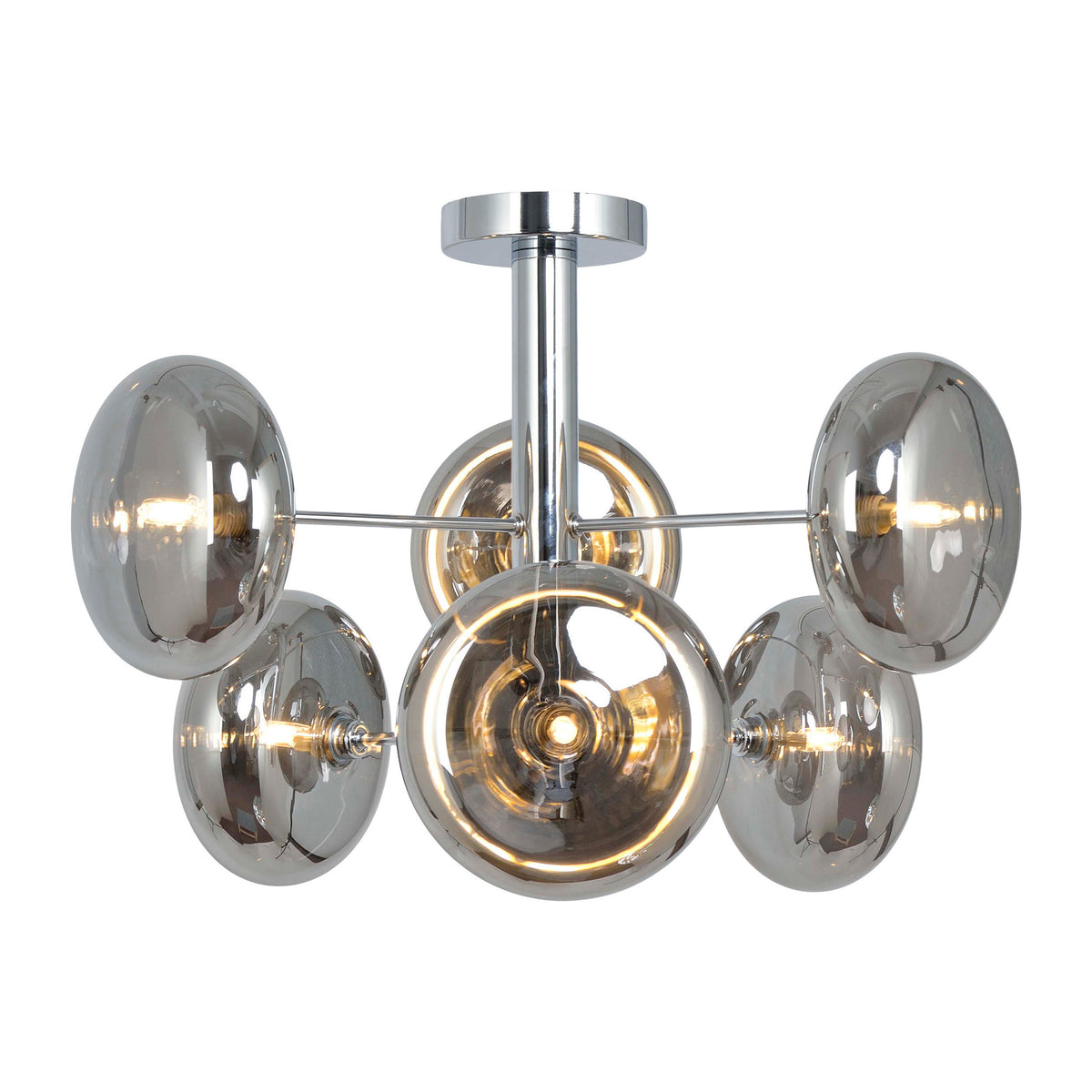 Deckenleuchte "ORION" Ø: 53cm smoky