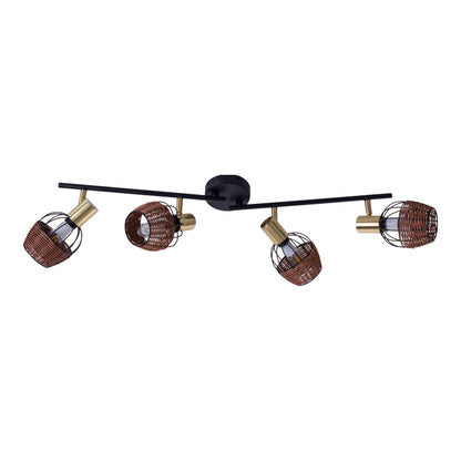 4er Deckenleuchte/Spot "CORBIS" L: 78 cm