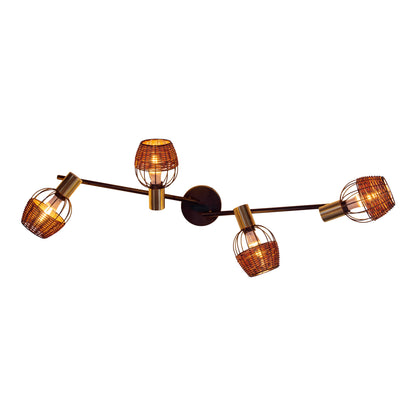 4er Deckenleuchte/Spot "CORBIS" L: 78 cm