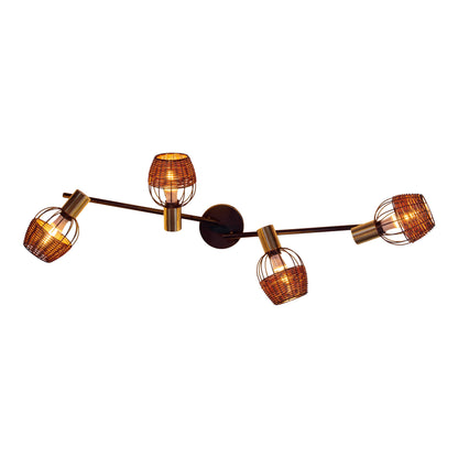 4er Deckenleuchte/Spot "CORBIS" L: 78 cm