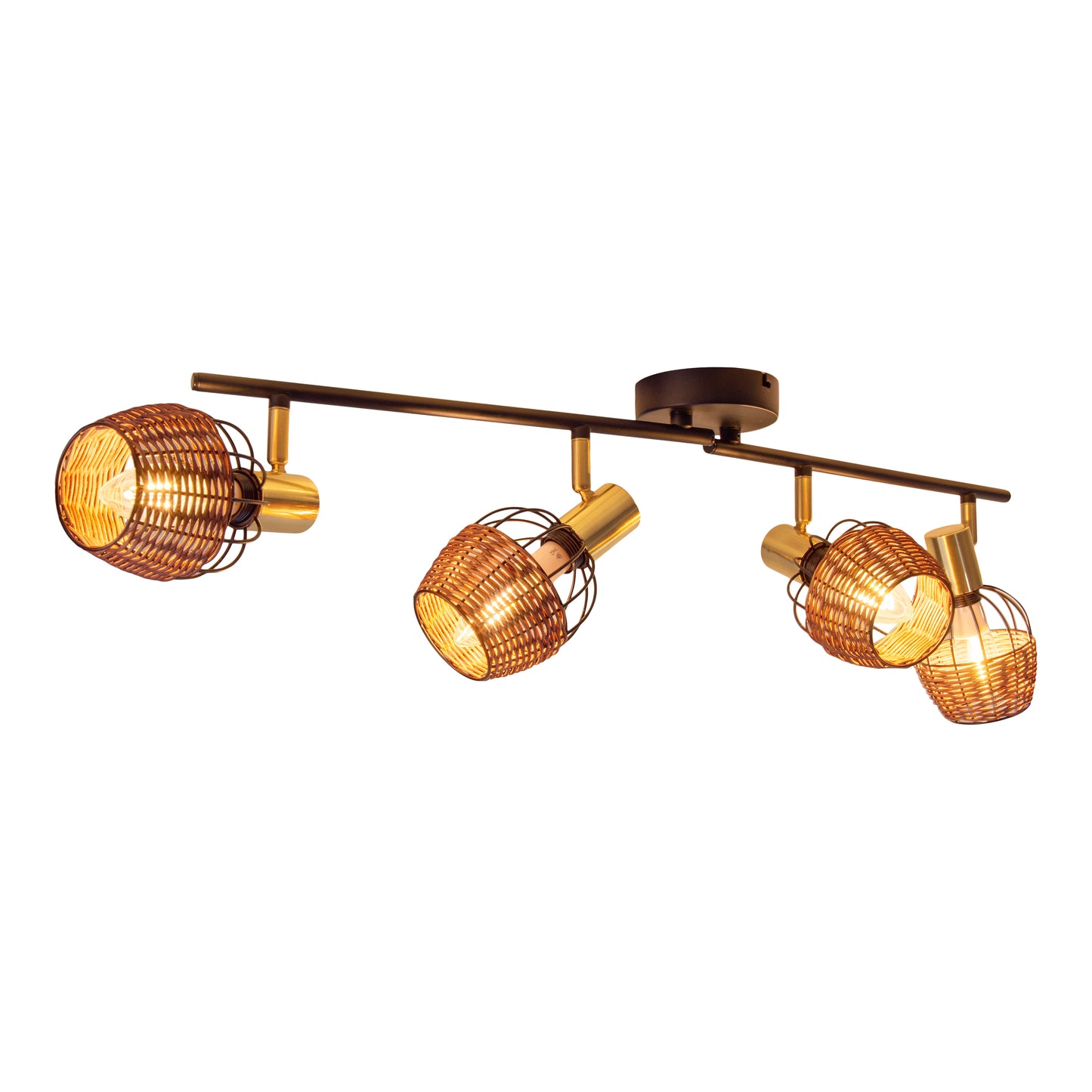 4er Deckenleuchte/Spot "CORBIS" L: 78 cm