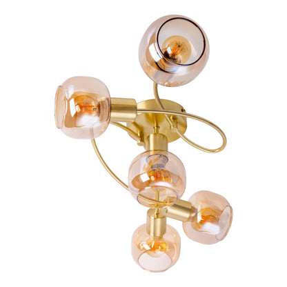5er Spot Deckenleuchte "LIBBY" L: 67,5cm