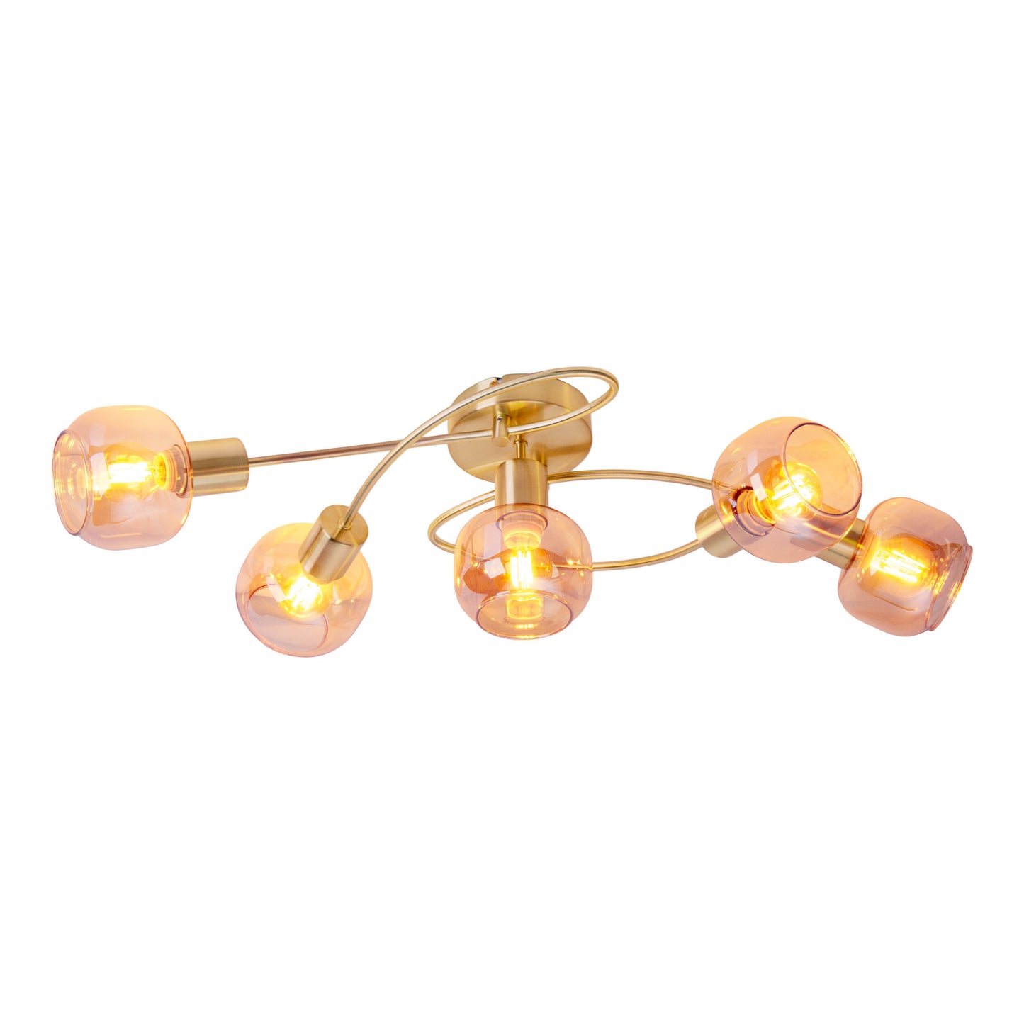 5er Spot Deckenleuchte "LIBBY" L: 67,5cm
