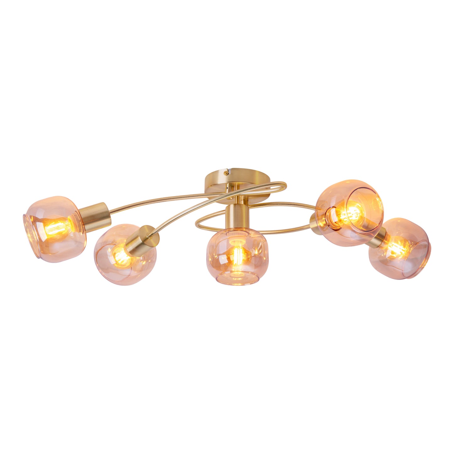 5er Spot Deckenleuchte "LIBBY" L: 67,5cm