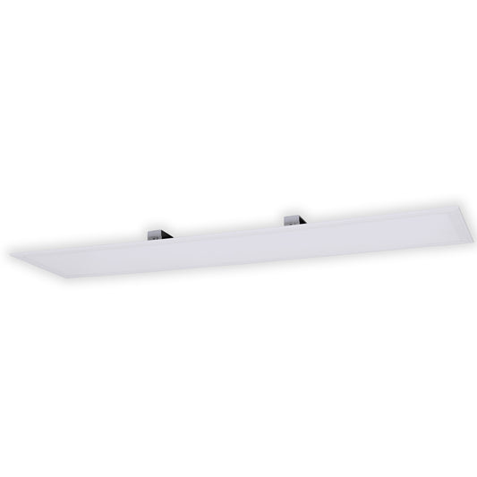 LED Aufbaupanel "NICOLA" 119,5 x 29,5cm weiß