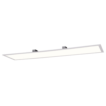 LED Aufbaupanel "NICOLA" 119,5 x 29,5cm weiß