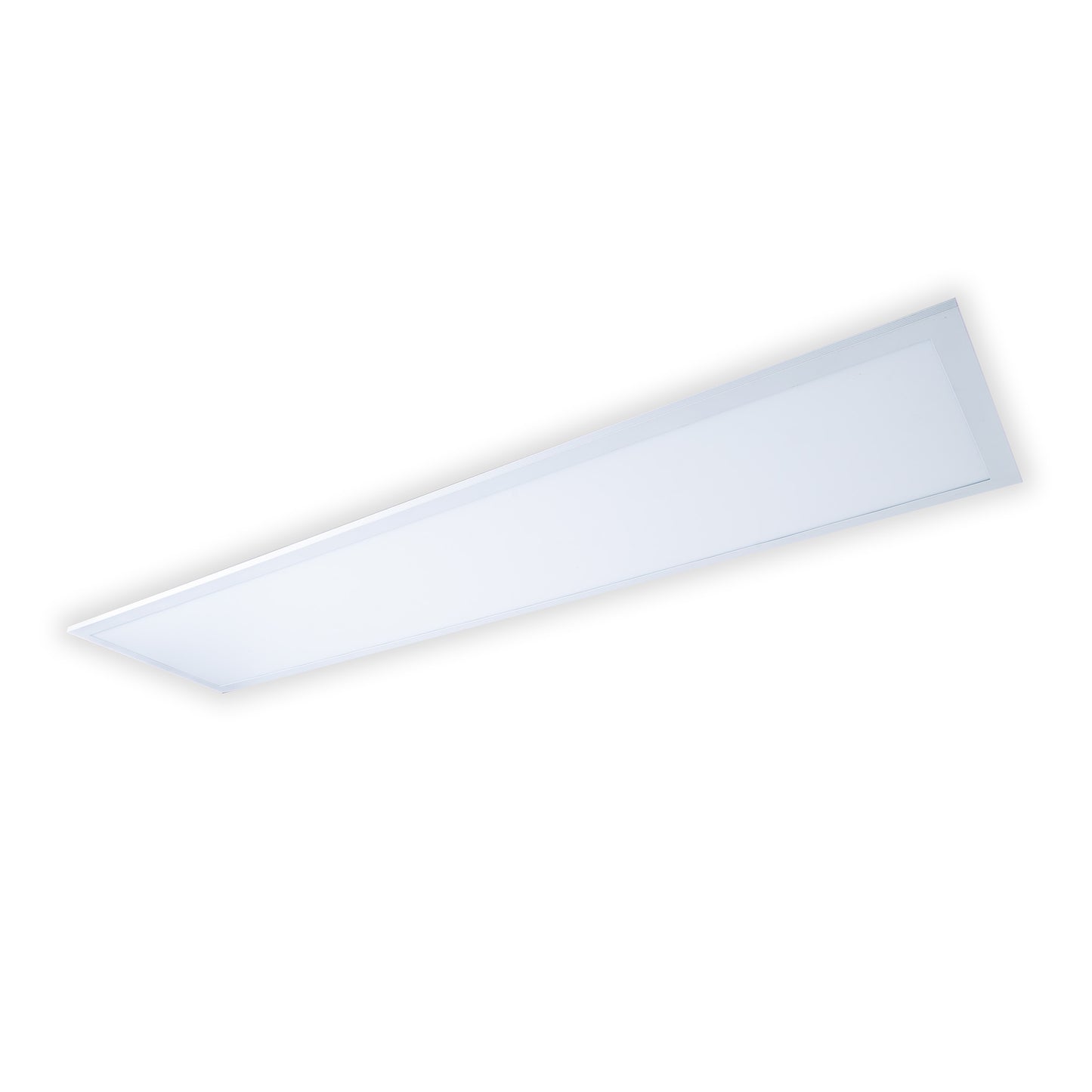 LED Aufbaupanel "NICOLA" 119,5 x 29,5cm weiß