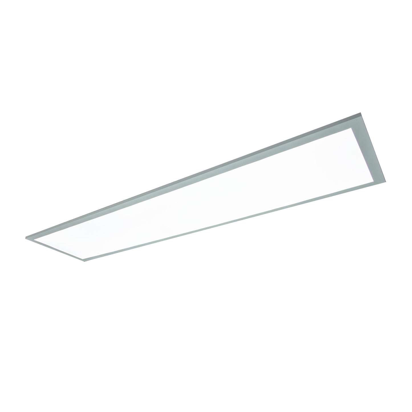 LED Aufbaupanel "NICOLA" 119,5 x 29,5cm weiß