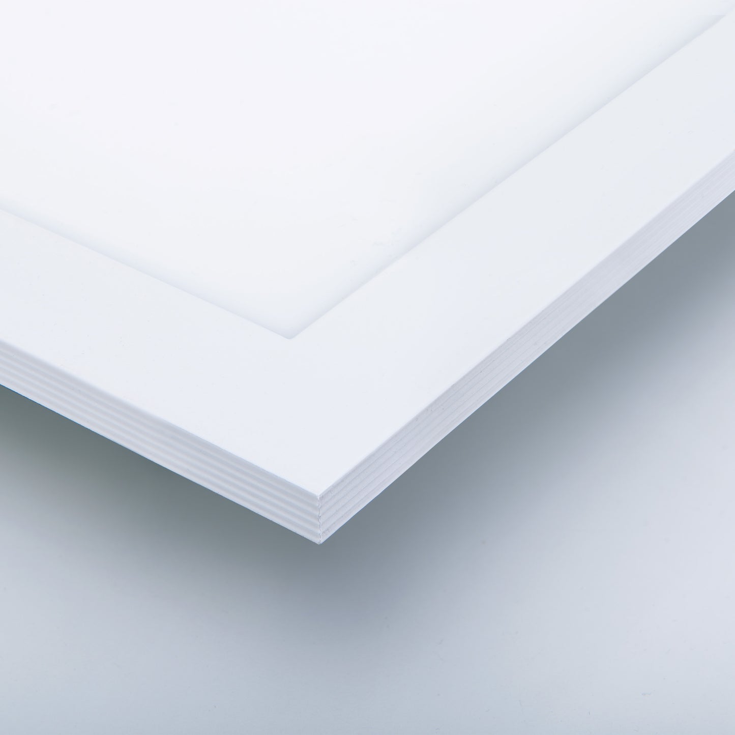 LED Aufbaupanel "NICOLA" 119,5 x 29,5cm weiß