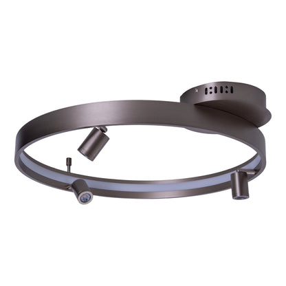 LED Deckenleuchte "TRISTAN" L: 65cm