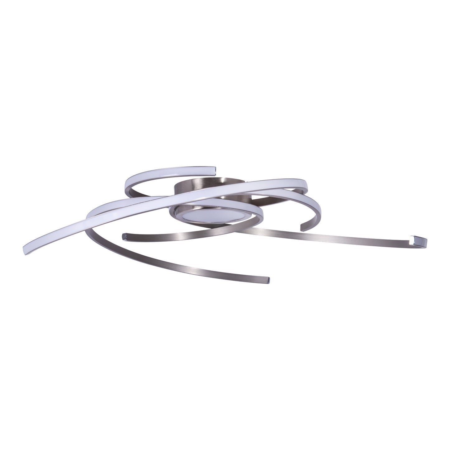 LED Deckenleuchte "RADON" Ø: 75cm silber