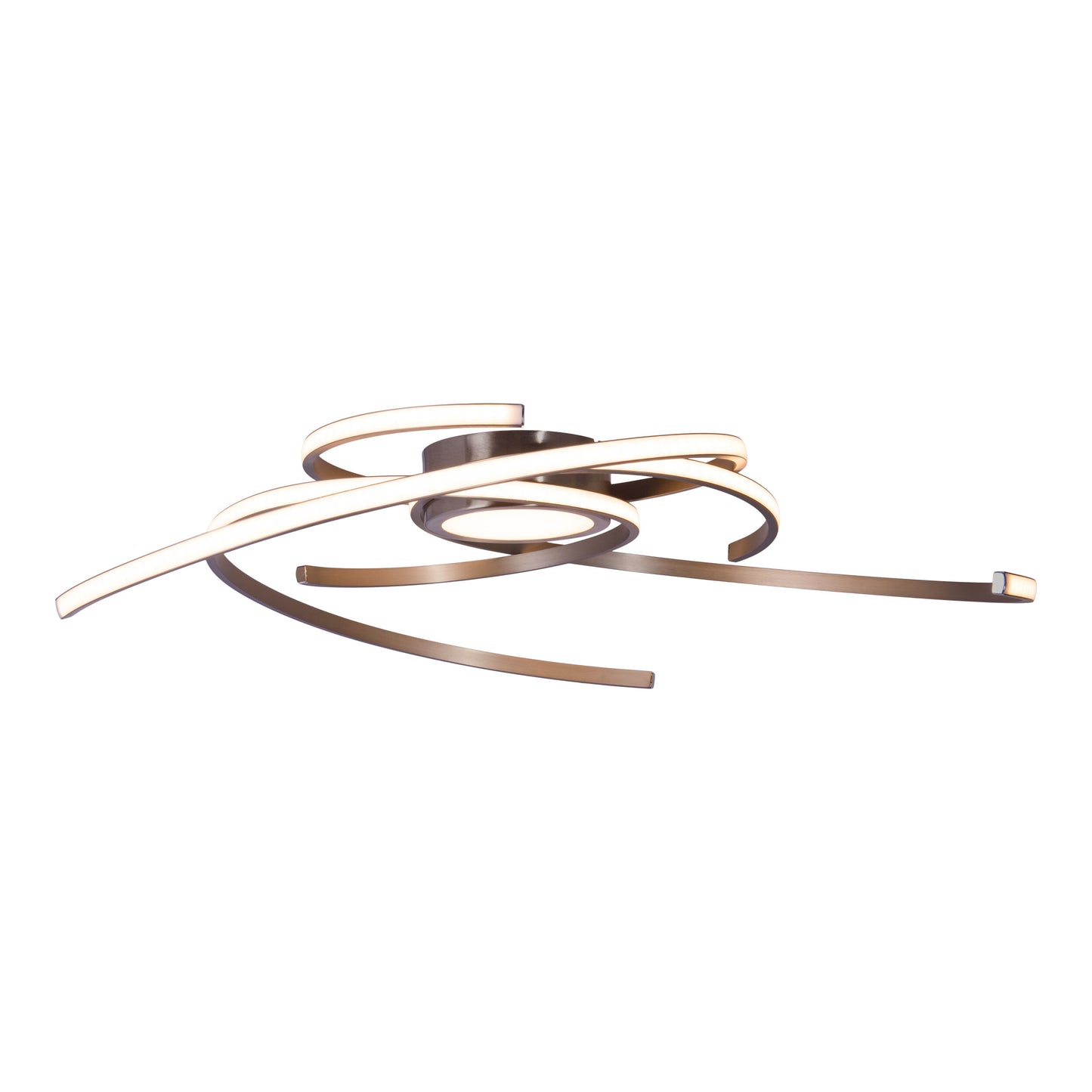 LED Deckenleuchte "RADON" Ø: 75cm silber