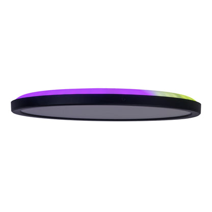 LED / CCT Deckenleuchte "CARLO" inkl. RGB-Backlight Ø: 29,3cm