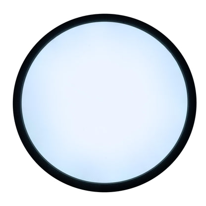 LED / CCT Deckenleuchte "CARLO" inkl. RGB-Backlight Ø: 29,3cm