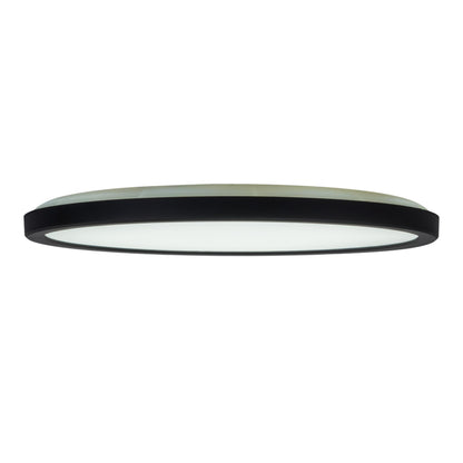 LED / CCT Deckenleuchte "CARLO" inkl. RGB-Backlight Ø: 29,3cm