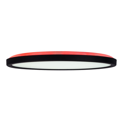 LED / CCT Deckenleuchte "CARLO" inkl. RGB-Backlight Ø: 29,3cm