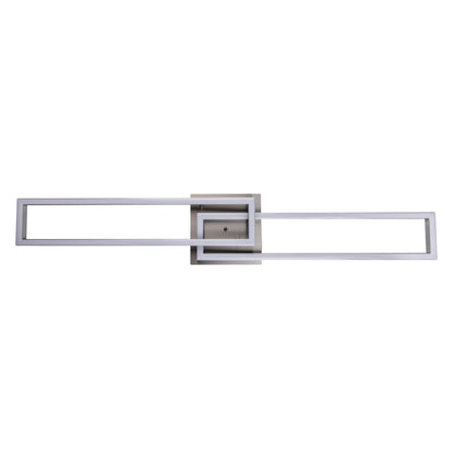 LED /CCT Deckenleuchte + RGB-Backlight "BANTRY" L:115cm