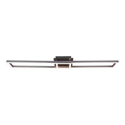 LED /CCT Deckenleuchte + RGB-Backlight "BANTRY" L:115cm