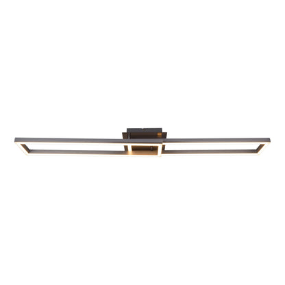 LED /CCT Deckenleuchte + RGB-Backlight "BANTRY" L:115cm
