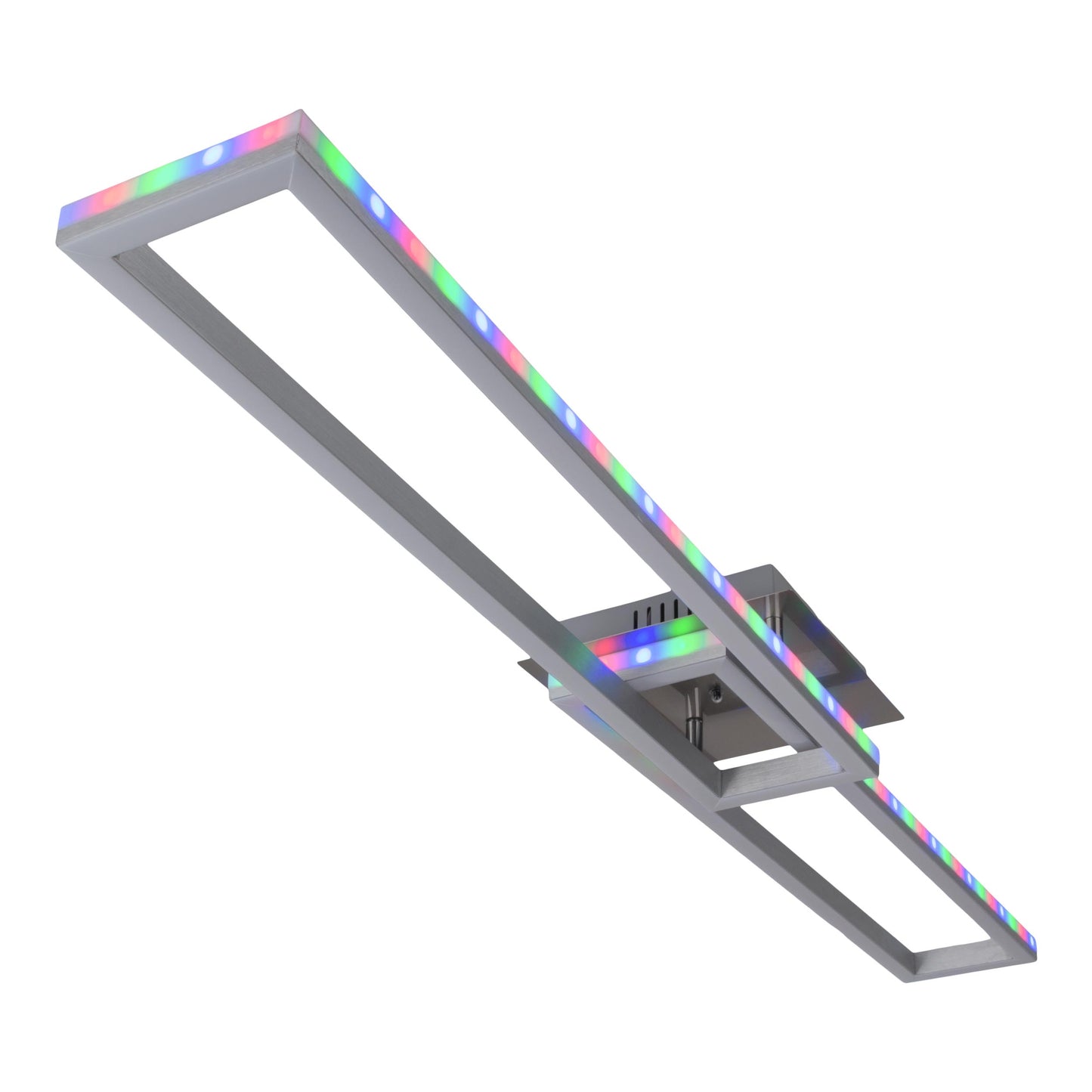 LED /CCT Deckenleuchte + RGB-Backlight "BANTRY" L:115cm