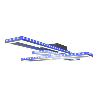LED /CCT Deckenleuchte + RGB-Backlight "BANTRY" L:95cm