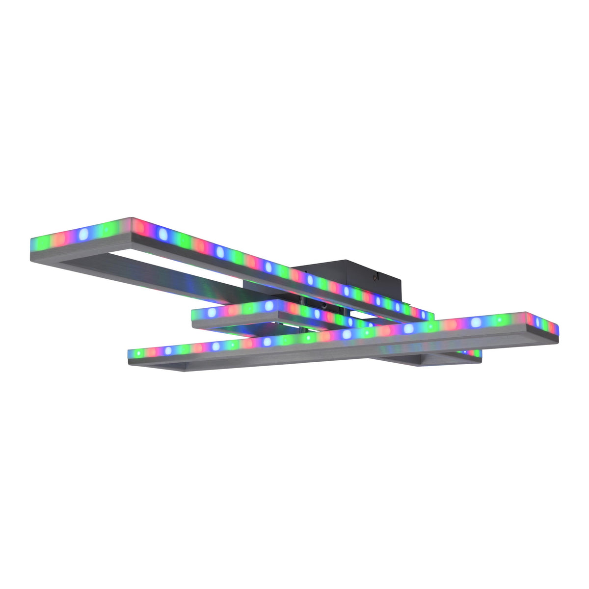 LED /CCT Deckenleuchte + RGB-Backlight "BANTRY" L:95cm
