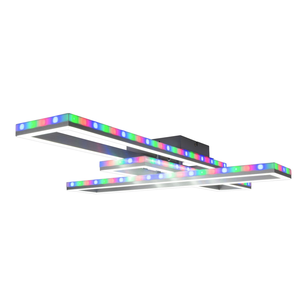 LED /CCT Deckenleuchte + RGB-Backlight "BANTRY" L:95cm