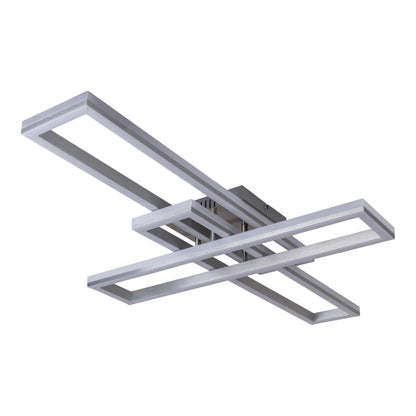 LED /CCT Deckenleuchte + RGB-Backlight "BANTRY" L:95cm