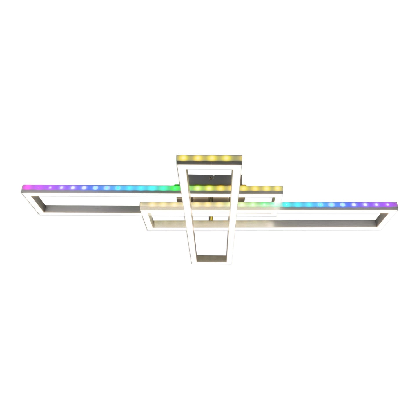 LED /CCT Deckenleuchte + RGB-Backlight "BANTRY" L:95cm