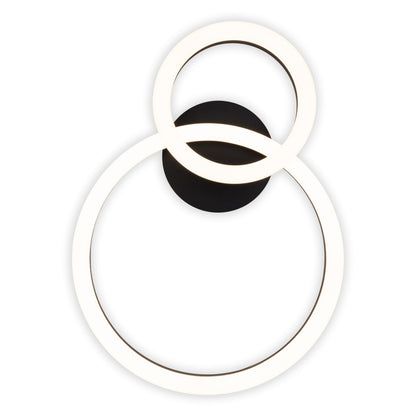 LED Deckenleuchte "CIRCULO" L: 53 cm