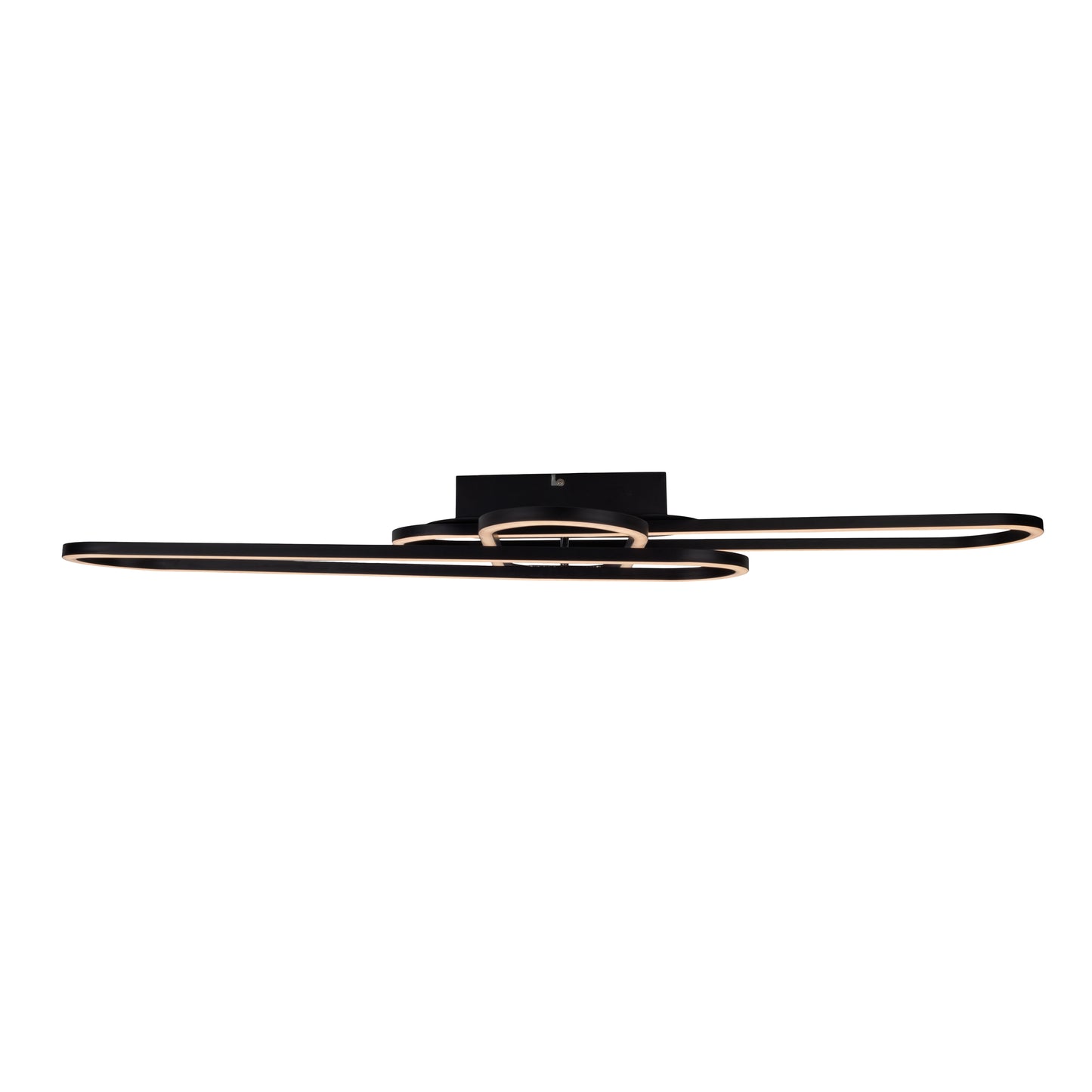 LED /CCT Deckenleuchte "CARLON" L: 103cm schwarz