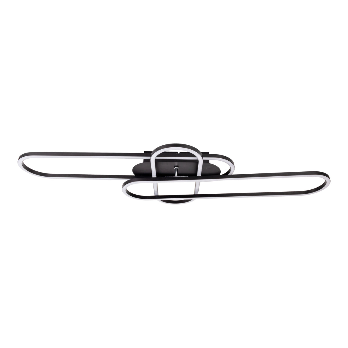 LED /CCT Deckenleuchte "CARLON" L: 103cm schwarz