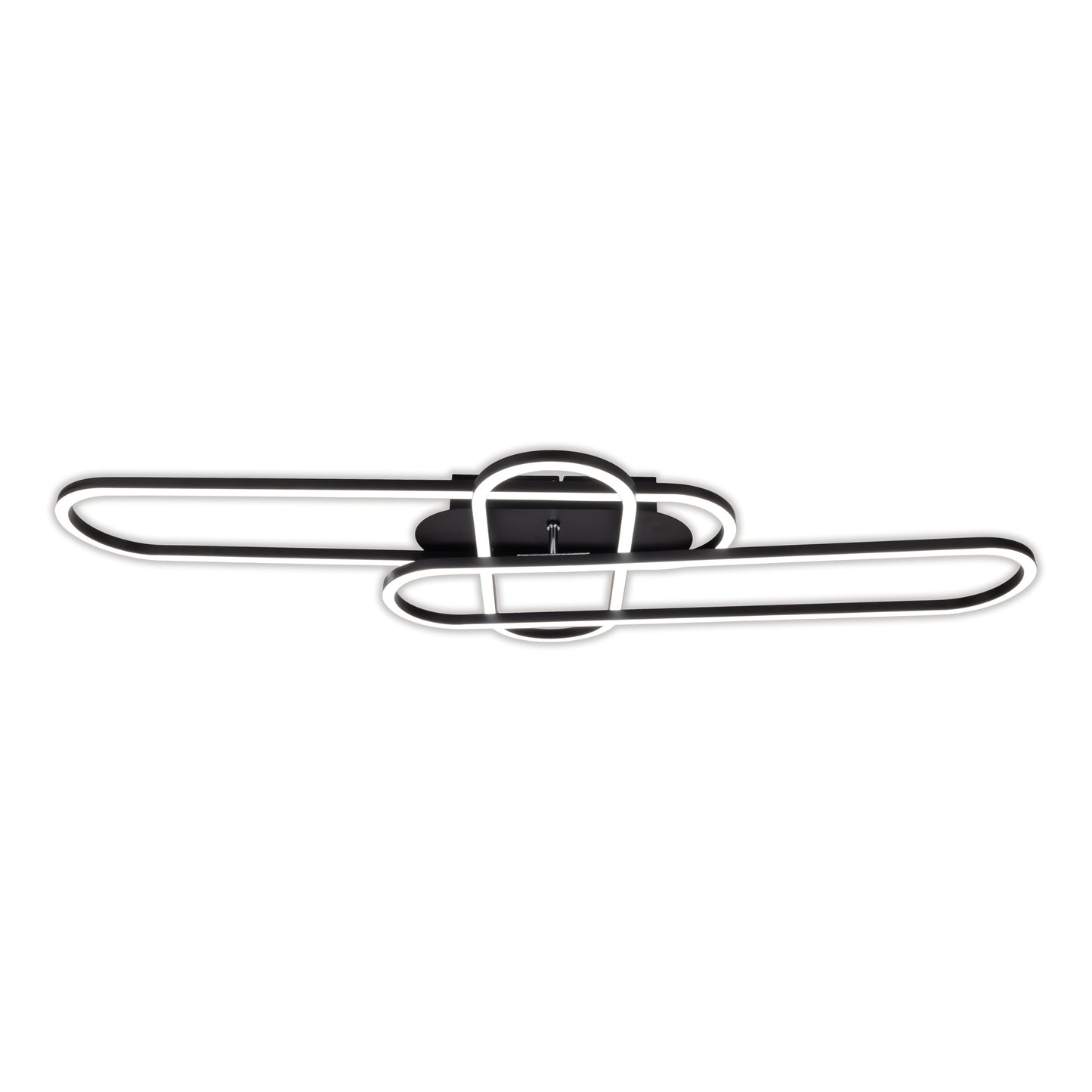 LED /CCT Deckenleuchte "CARLON" L: 103cm schwarz