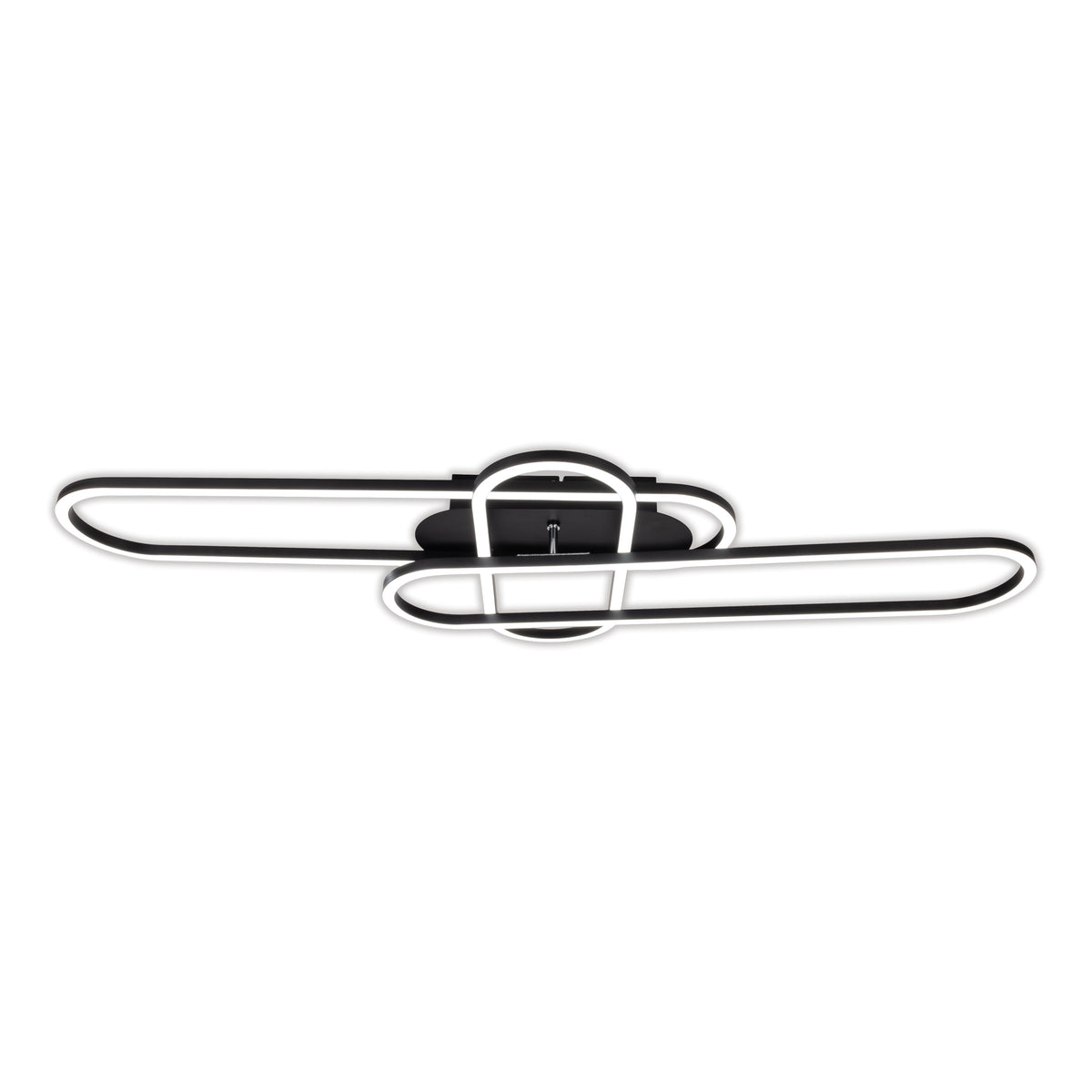 LED /CCT Deckenleuchte "CARLON" L: 103cm schwarz