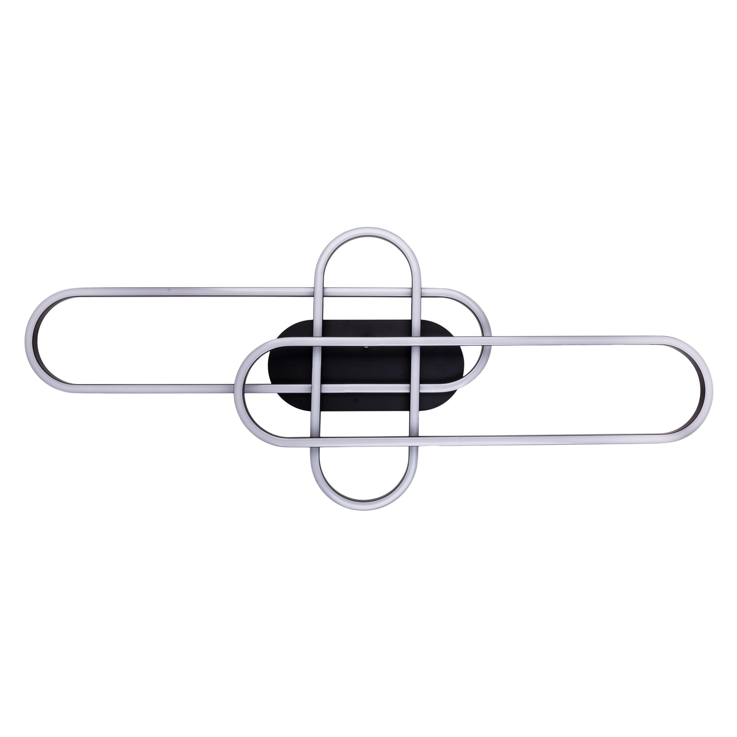 LED /CCT Deckenleuchte "CARLON" L: 103cm schwarz