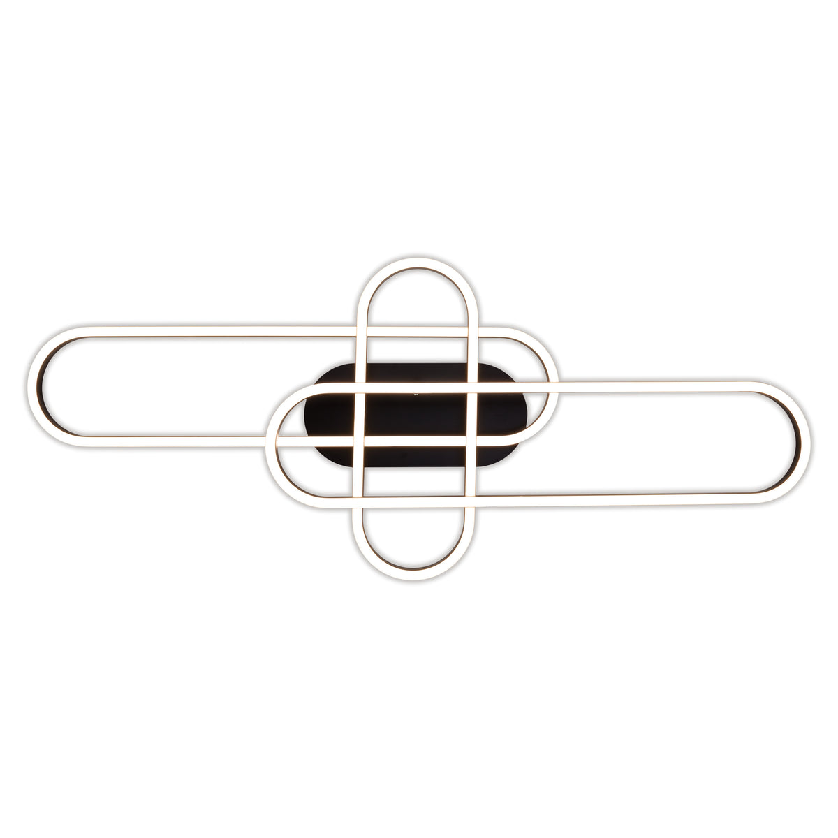LED /CCT Deckenleuchte "CARLON" L: 103cm schwarz