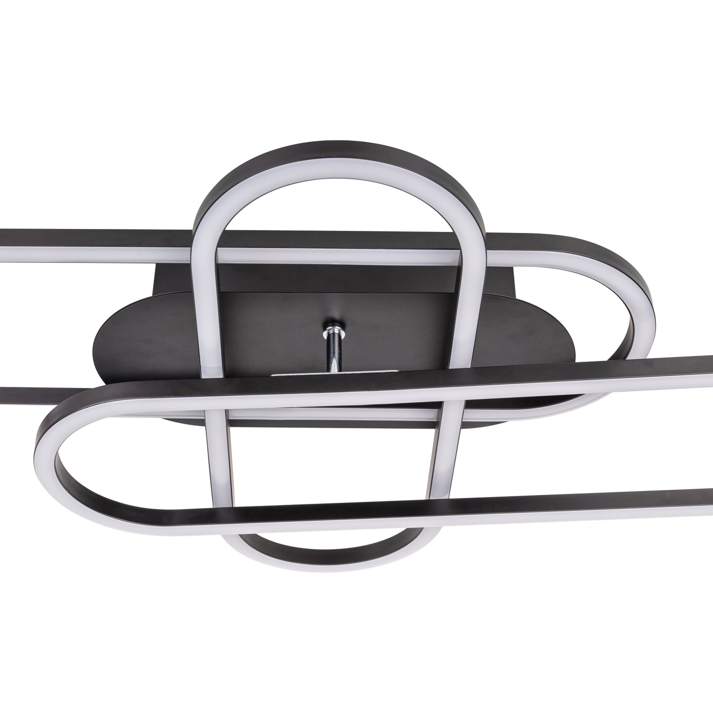 LED /CCT Deckenleuchte "CARLON" L: 103cm schwarz