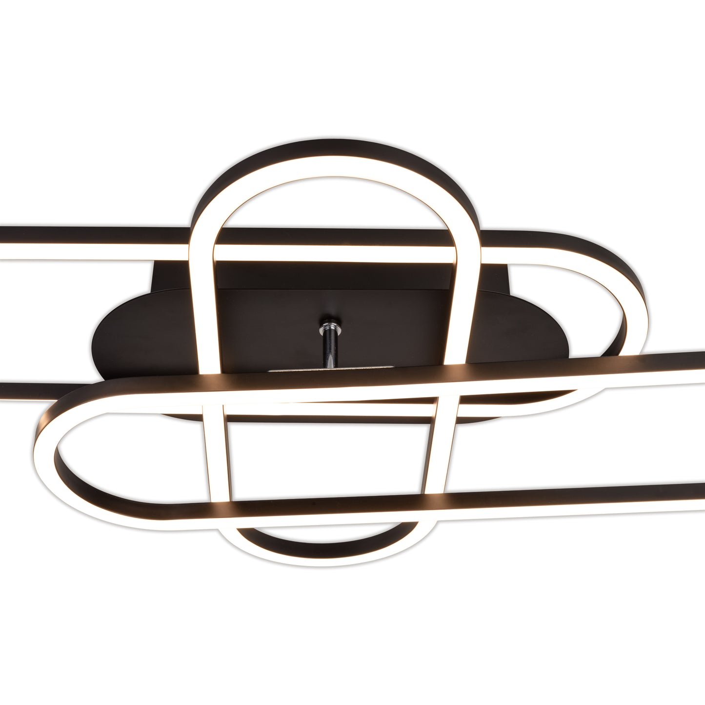 LED /CCT Deckenleuchte "CARLON" L: 103cm schwarz