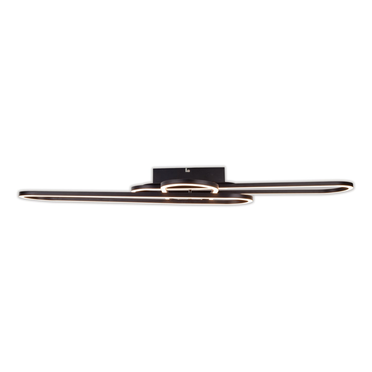 LED /CCT Deckenleuchte "CARLON" L: 103cm schwarz