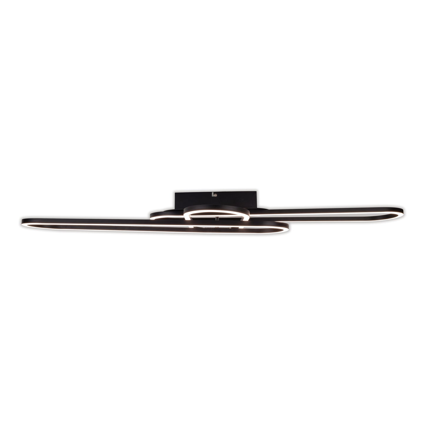 LED /CCT Deckenleuchte "CARLON" L: 103cm schwarz