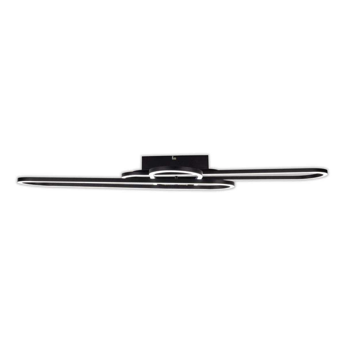 LED /CCT Deckenleuchte "CARLON" L: 103cm schwarz