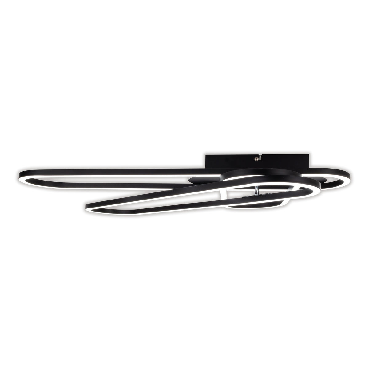 LED /CCT Deckenleuchte "CARLON" L: 103cm schwarz