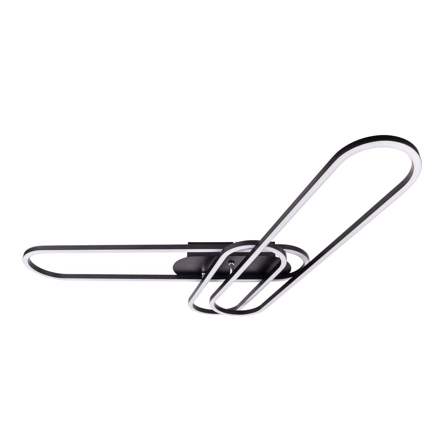 LED /CCT Deckenleuchte "CARLON" L: 103cm schwarz