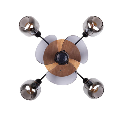 Deckenleuchte "FUMOSO" inkl. Ventilator Ø: 48cm