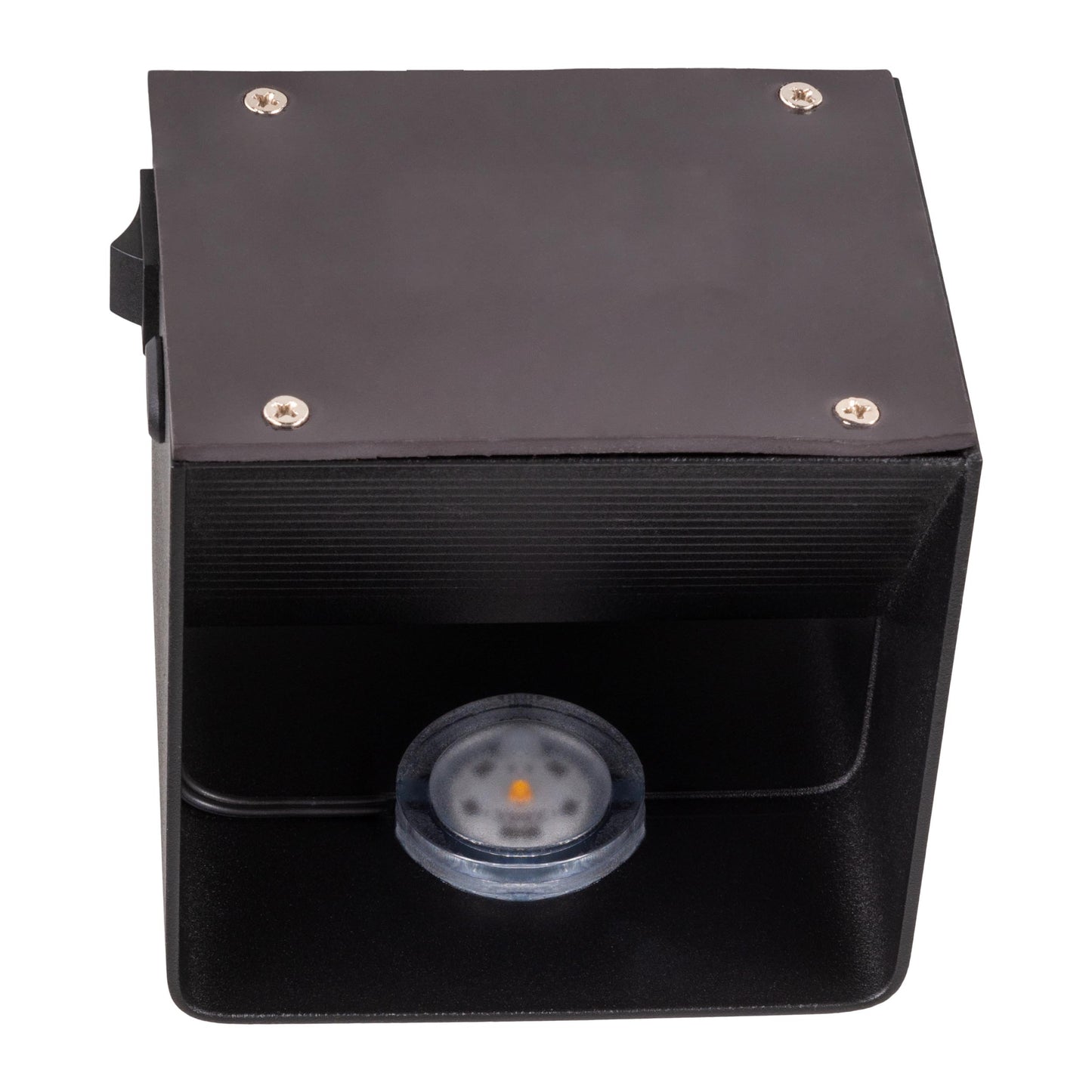 Akku-/Wandleuchte "CUBE" magnetisch L/B: 10 m schwarz