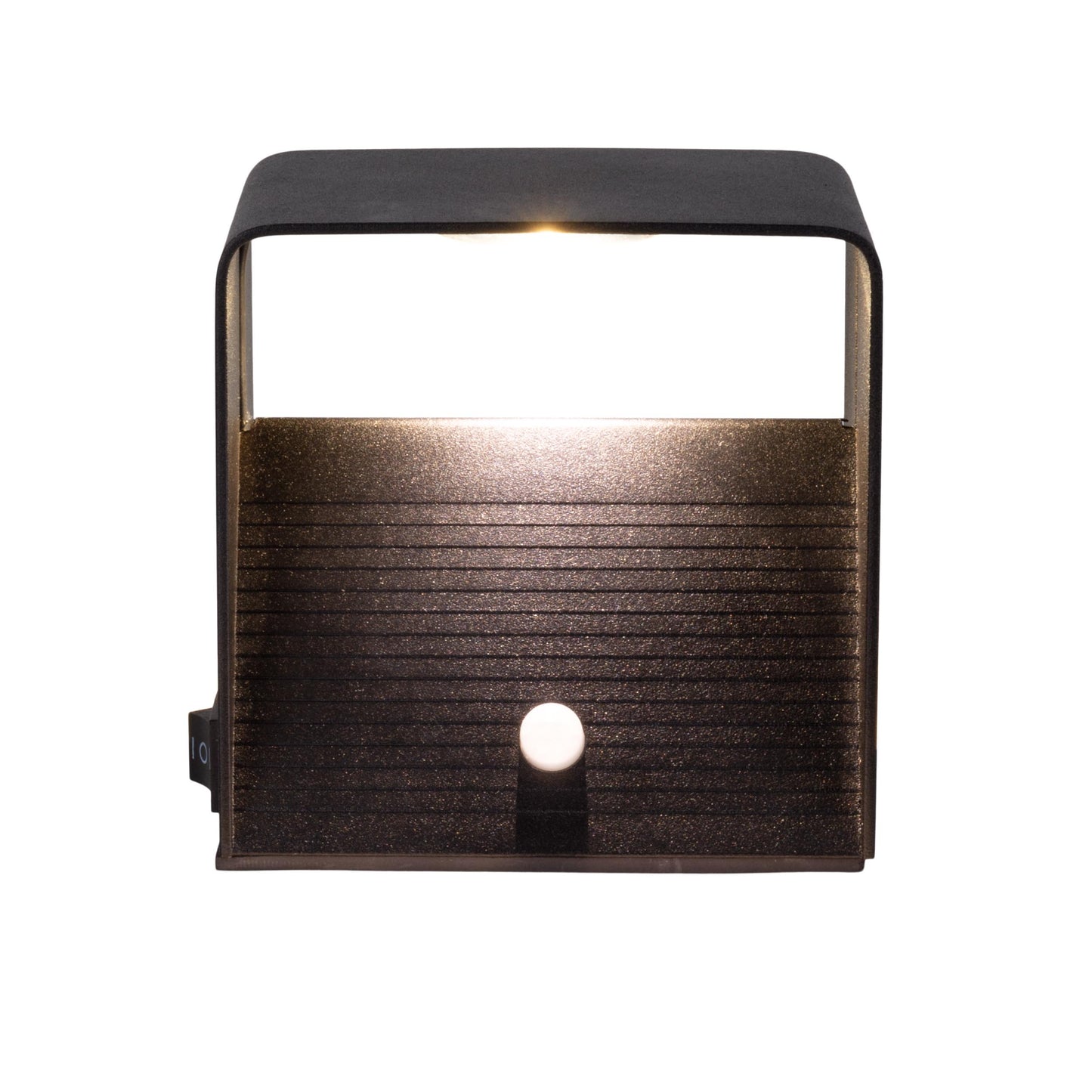 Akku-/Wandleuchte "CUBE" magnetisch L/B: 10 m schwarz