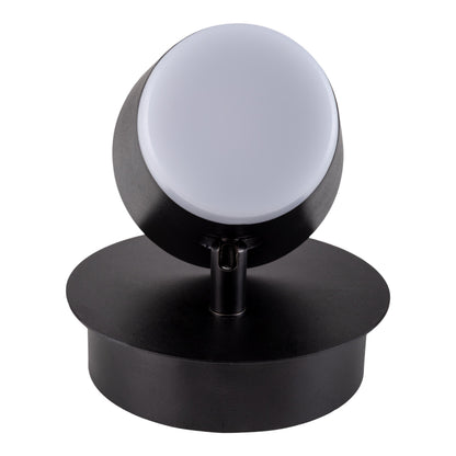 Akku-/Wandleuchte "TONDO" magnetisch schwarz