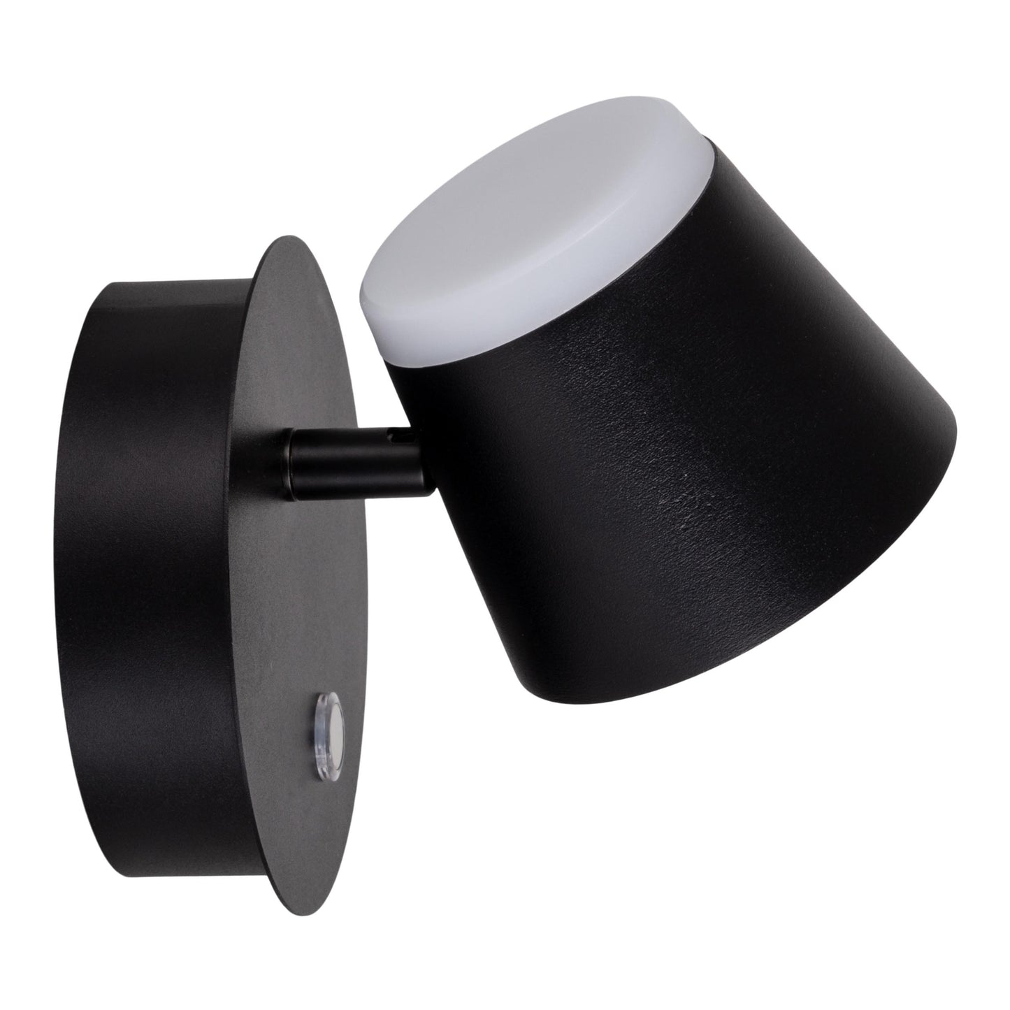Akku-/Wandleuchte "TONDO" magnetisch schwarz