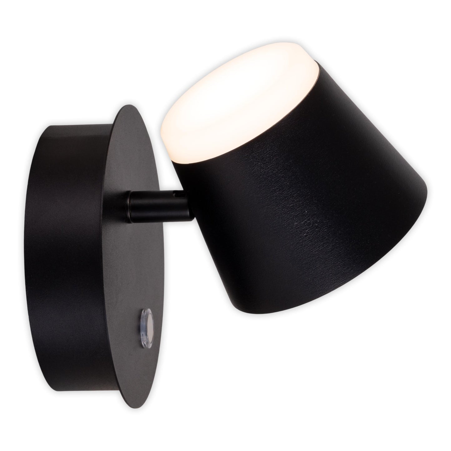 Akku-/Wandleuchte "TONDO" magnetisch schwarz